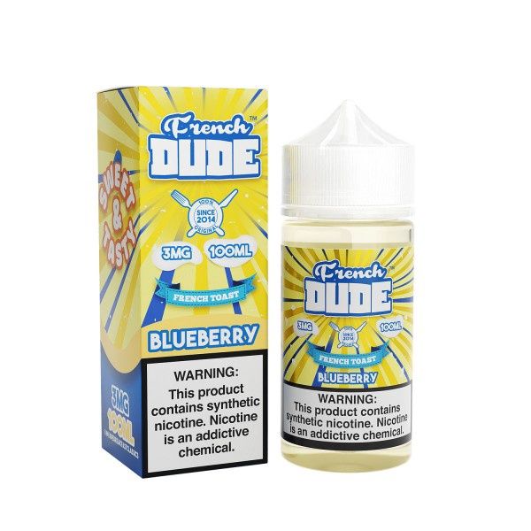 Pancake Man E-Liquid, Flavor, Size, mg: blueberry, 100ml, 3mg