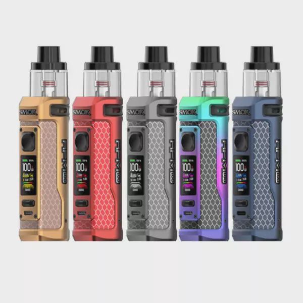 Smok RPM 100 kit takes 18650 or 21700
