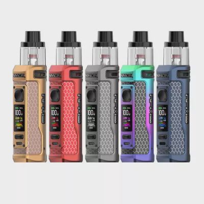 Smok RPM 100 kit takes 18650 or 21700