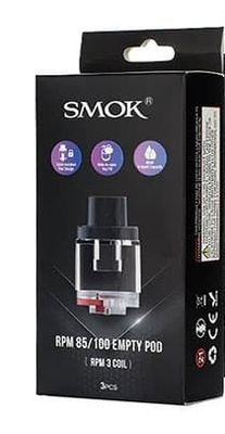 Smok RPM 85/100 Empty Pods 3pk