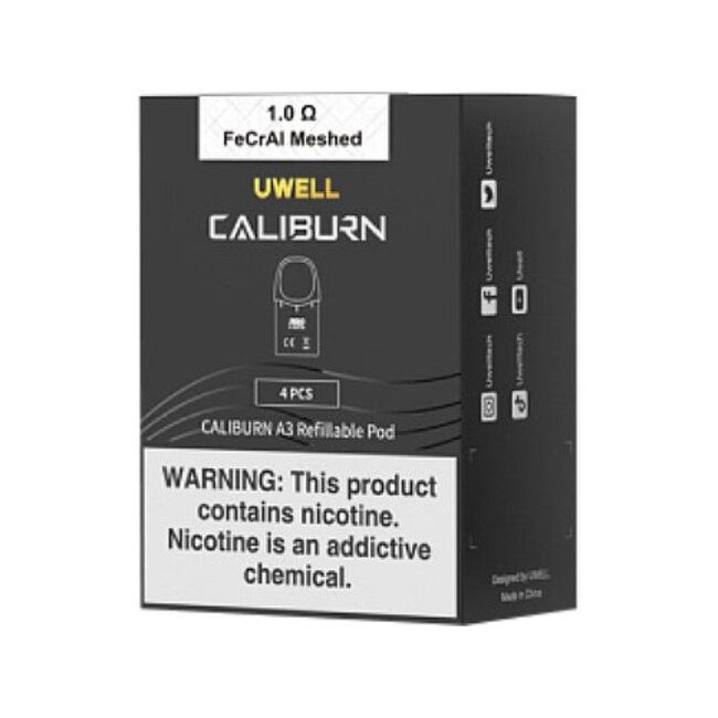 Uwell Caliburn A3 Pods 4pk 1.0