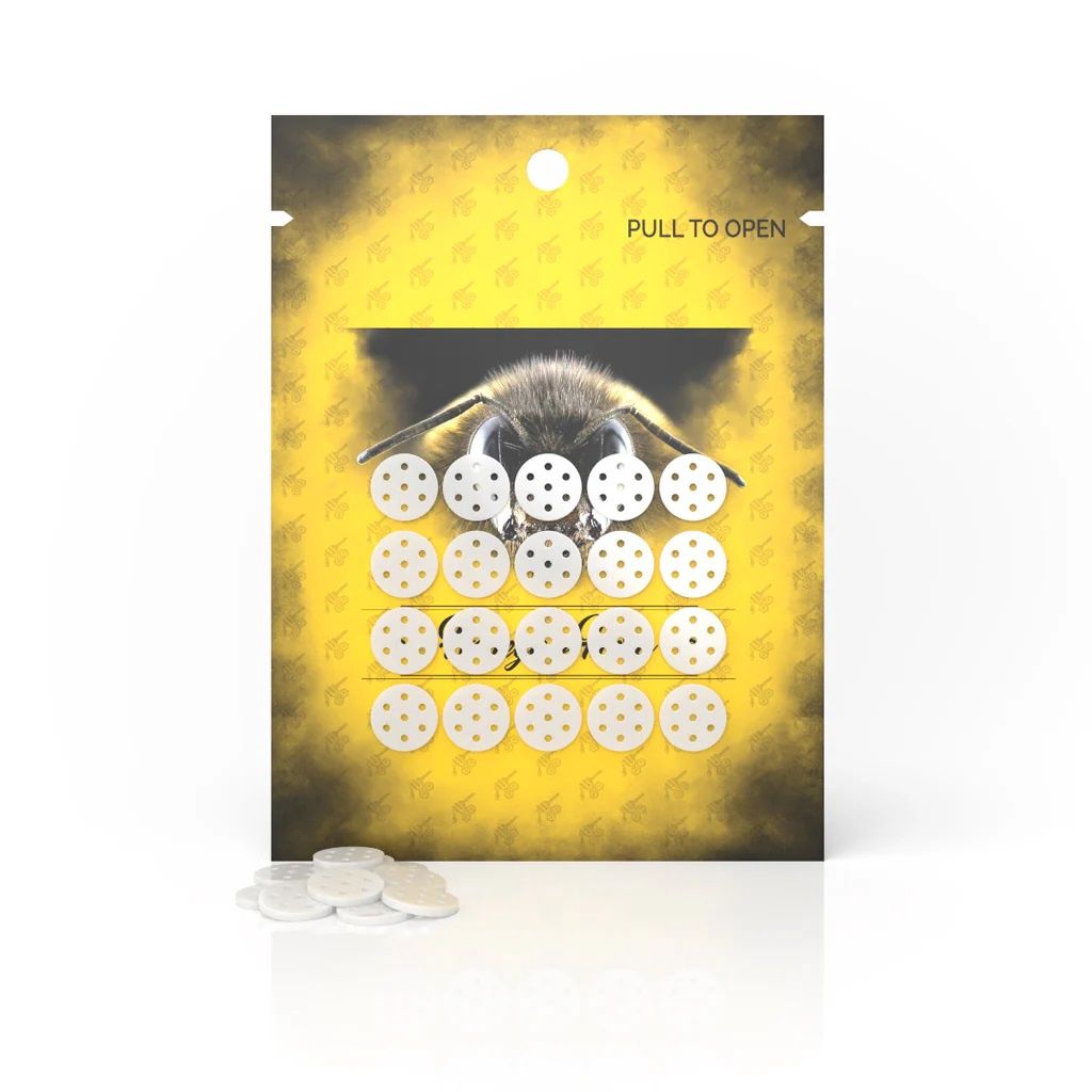 Honeycomb Pipe Screens 20pk, Types: Ceramic