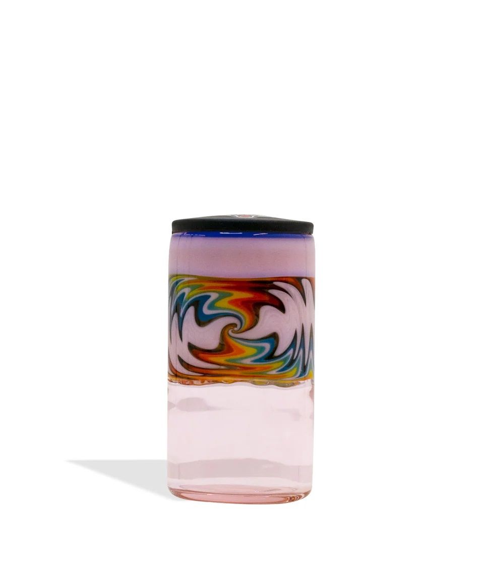Wulf Nug  Airtight Glass Jar, Color: Pink
