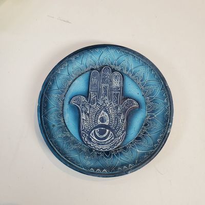 Hamsa Hand Painted Wood Ashcatchers