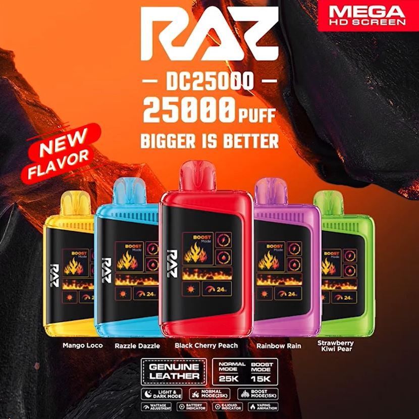 RAZ DC25000 Disposables 5%