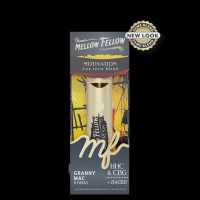 Mellow Fellow Disposable 2ML Live Resin Motivational Blend
