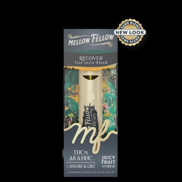 Mellow Fellow Disposable 2ML Live Resin Recover Blend, Flavor: Juicy Fruit