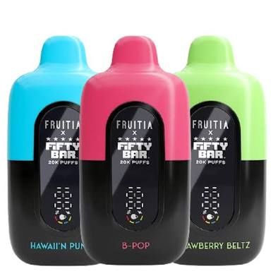 Fruitia X Fifty Bar 20K Puff Disposable