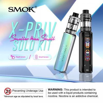Smok X-Priv Solo Kit (takes external 18650)