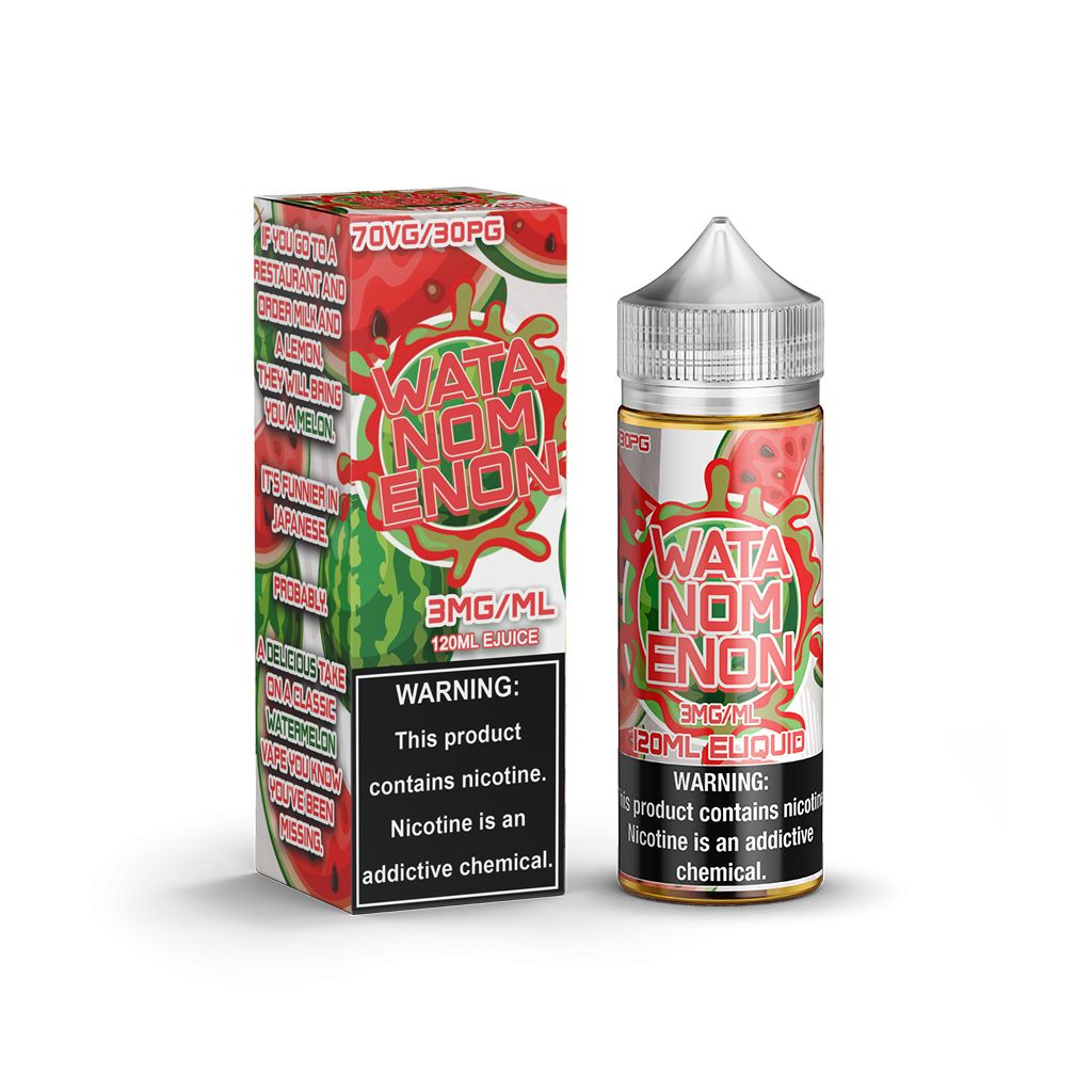 Nomenon E-Liquids 100ml/120ml, Flavor, Size, mg: Watanomenon, 120ml, 6mg