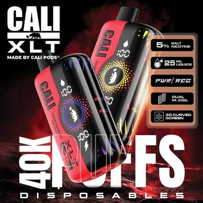 Cali Pods XLT 40K Disposables 5%
