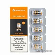 GeekVape P series (boost pro) Coils, ohm, Size: .15 ohm XM, 5pk