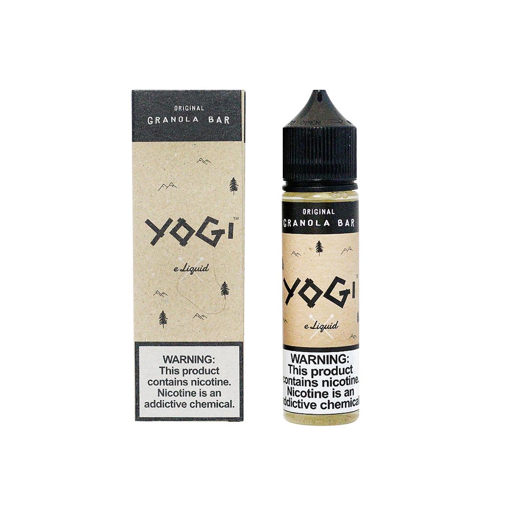 Yogi E Liquid 60ml, Flavor, ml, mg: Original Granola Bar 60ml 6mg