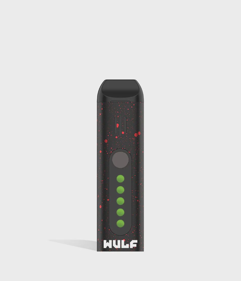 Wulf Flora Portable Dry Herb Vaporizer, Color: Black