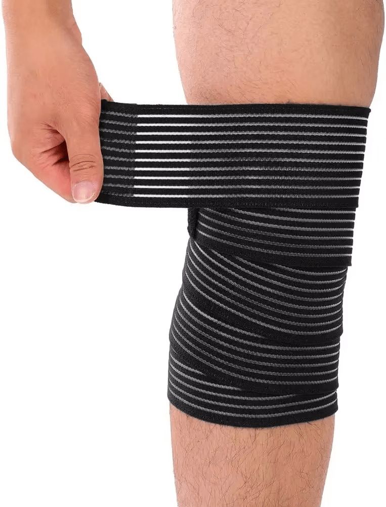 Extra Long Knee Compression Wrap