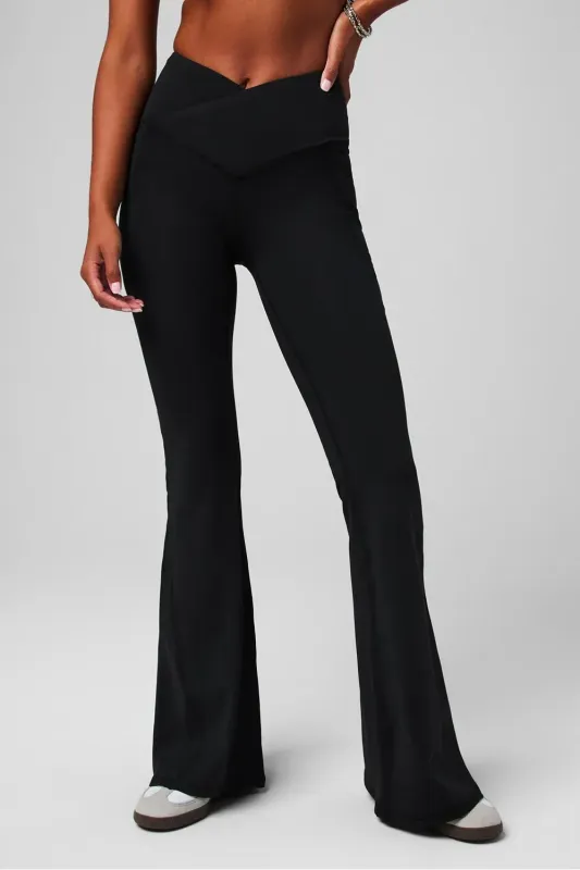 Oasis PureLuxe High-Waisted Crossover Flare