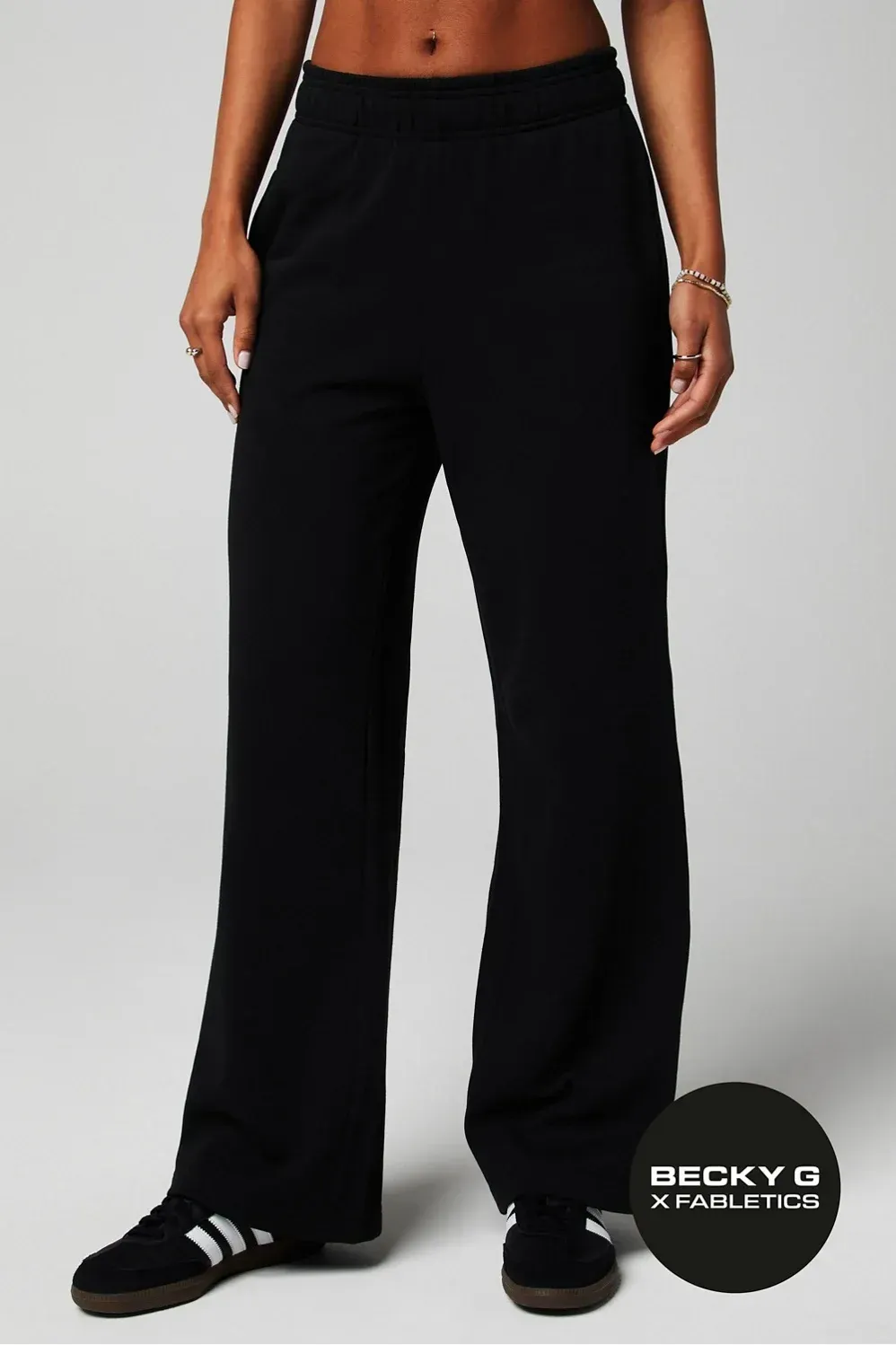 Year Round Terry Wide Leg Pant