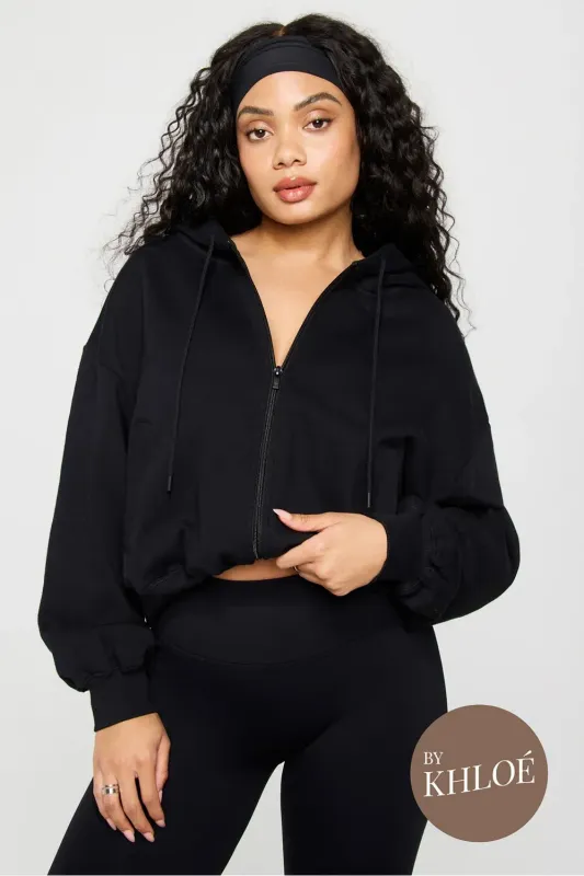 Weekend Full-Zip Baggy Hoodie