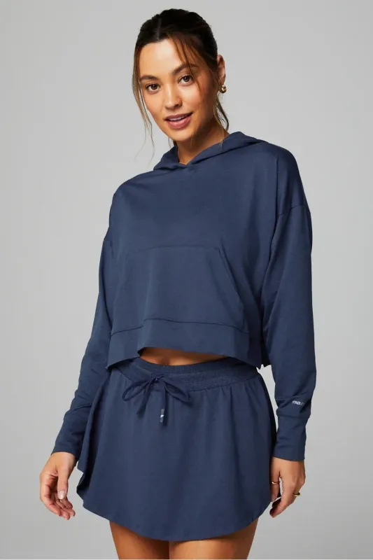 Cloud Jersey Cropped Hoodie