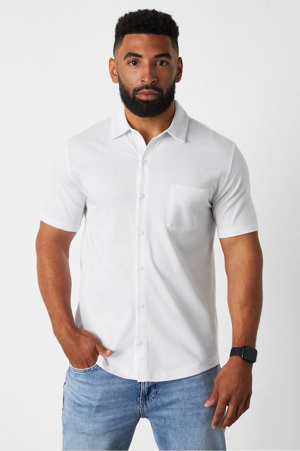 The Dash Short Sleeve Button Up