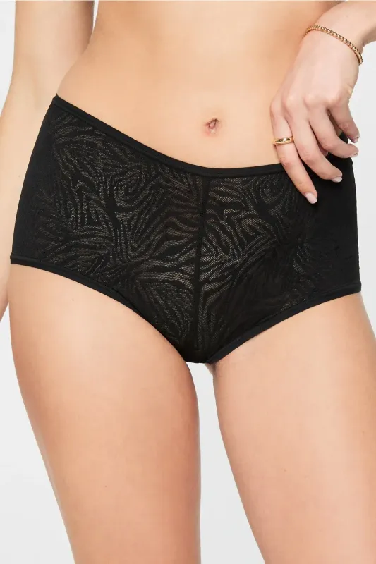 Hot Mesh Boyshort