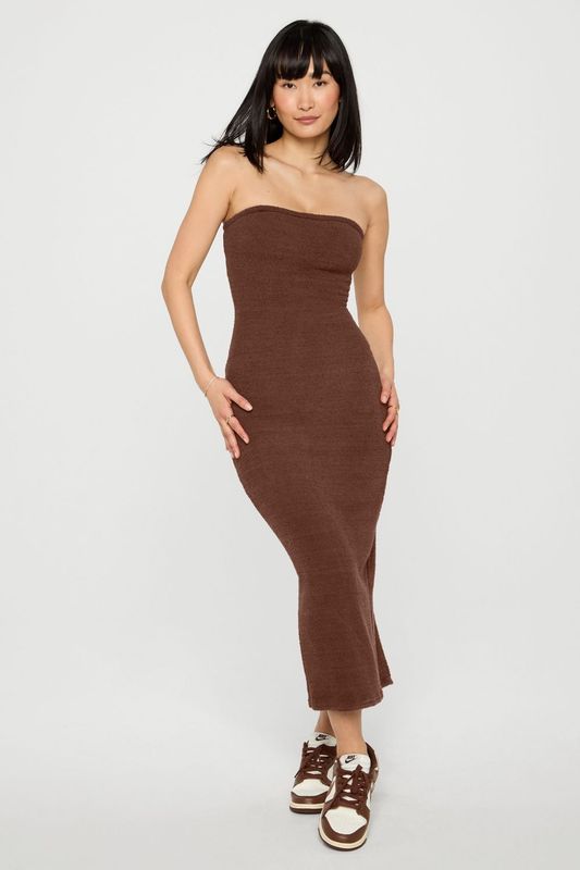 Pet Me Strapless Dress