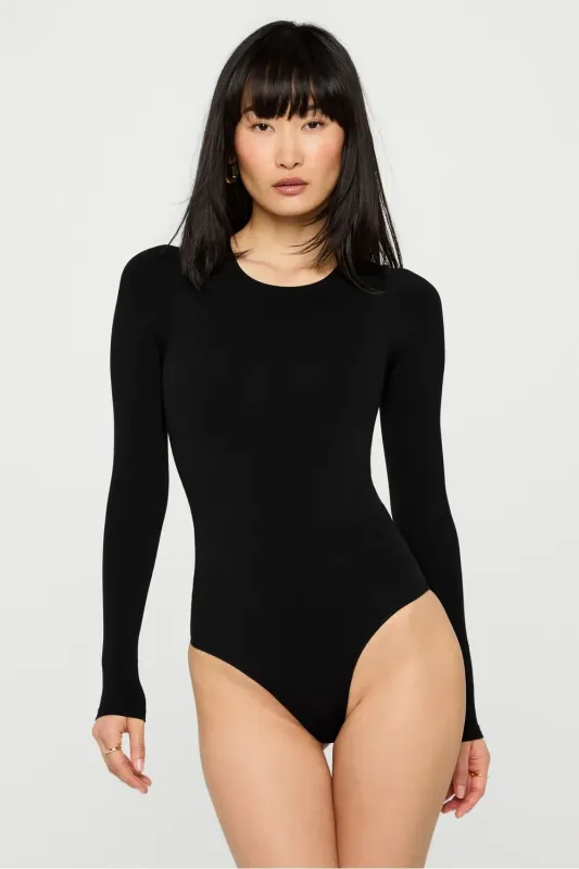 Nearly Naked Shapewear Long Sleeve Bodysuit