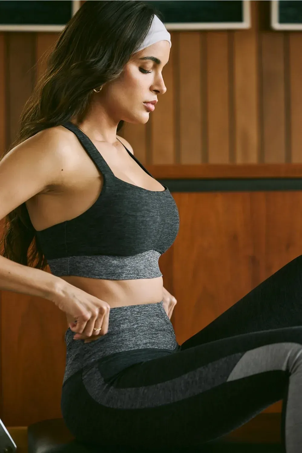 HeatherFlex Longline Low Impact Bra