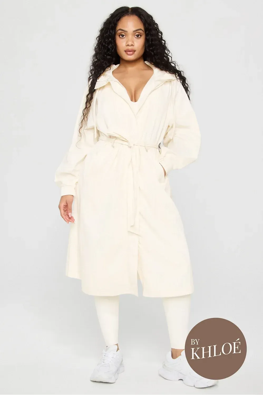 Hooded Trench Coat