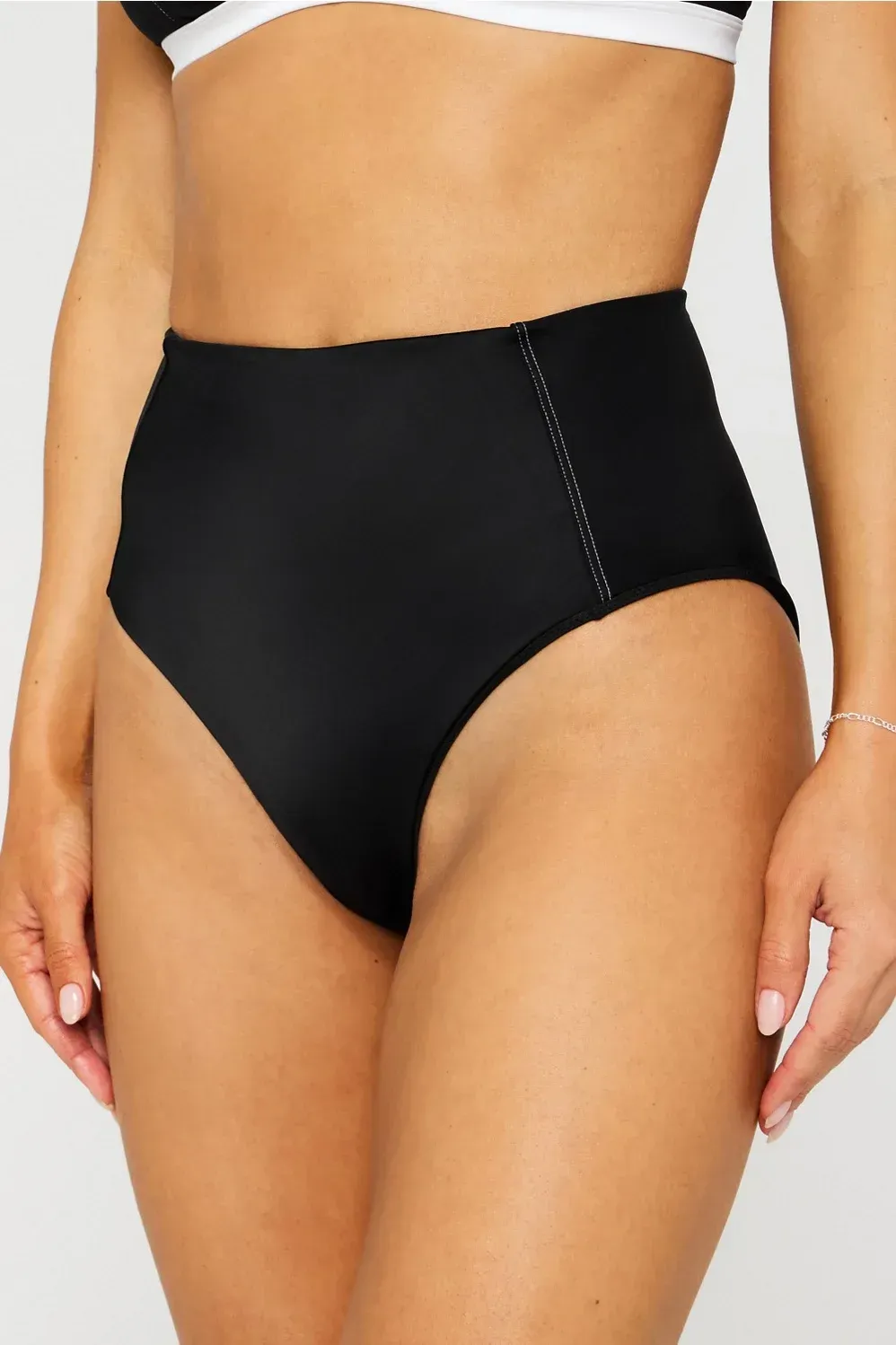 High-Waisted Swim Bottom
