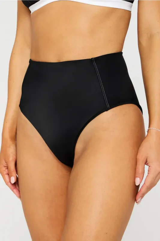 High-Waisted Swim Bottom