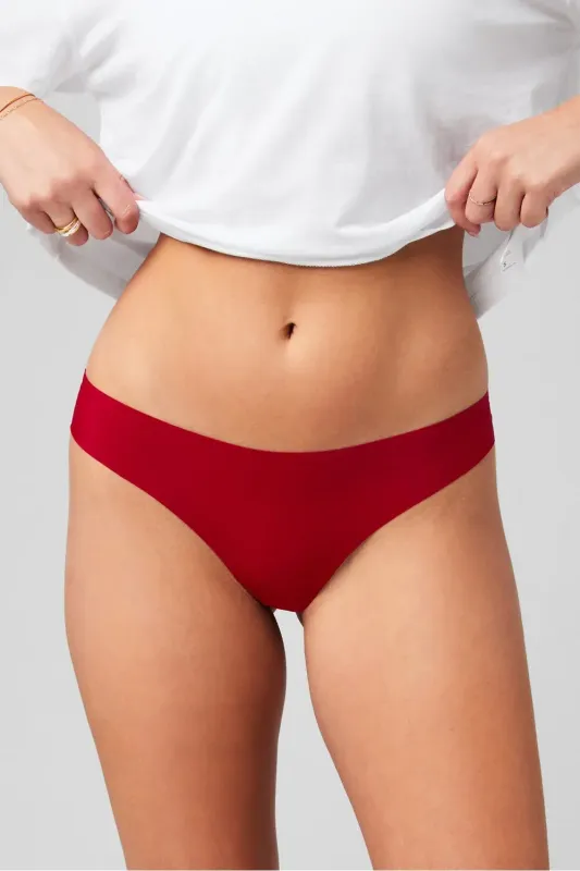 No Show Mid-Rise Thong