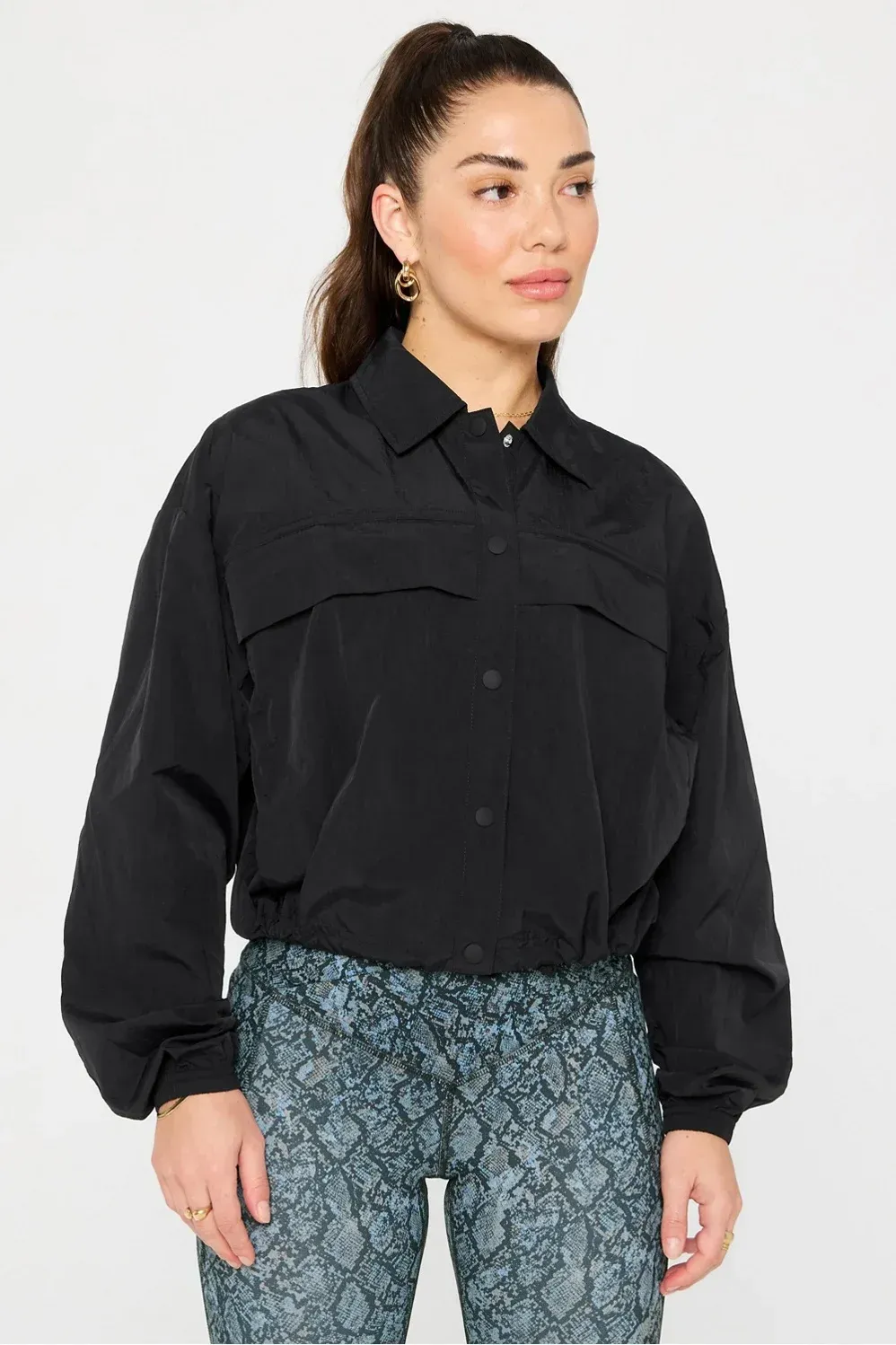 Quintessential Cropped Cargo Jacket