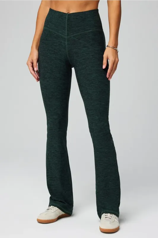 HeatherFlex High-Waisted Mini Flare