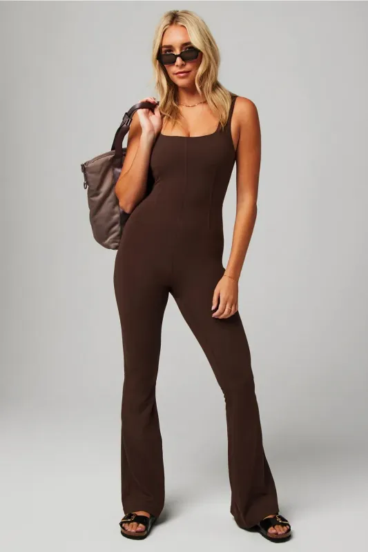 PureLuxe Kick Flare Jumpsuit