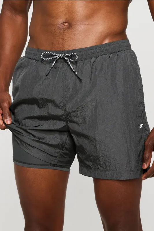 The Lightweight Crinkle Swim Trunk