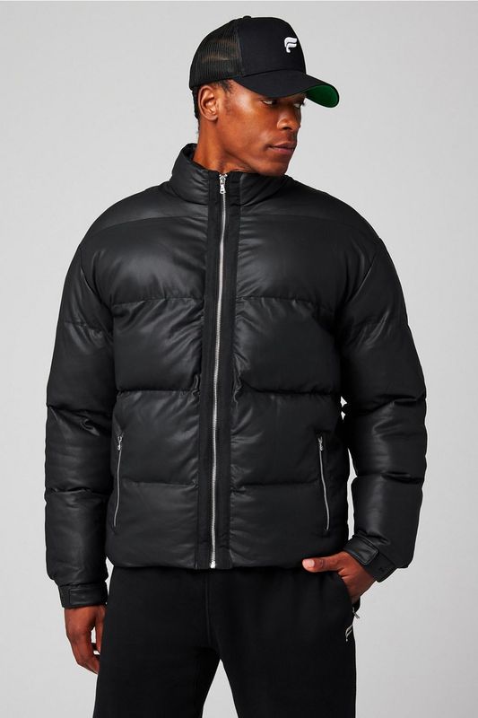 The Vegan Leather Essential Puffer