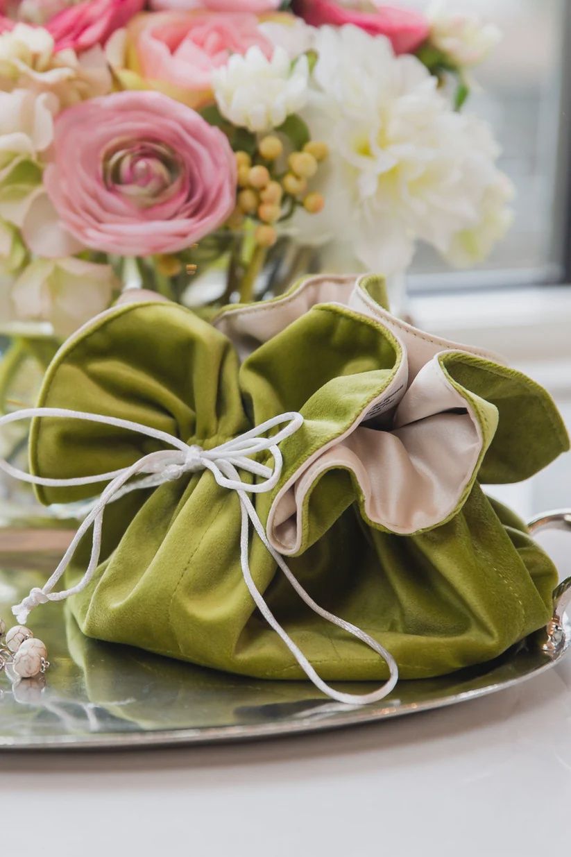 Jewelry Blossom Pouch Pear