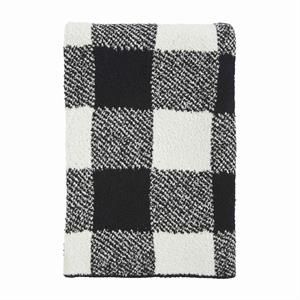 MP Cream Chenille Check Blanket