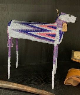 EA Hand Beaded Horse