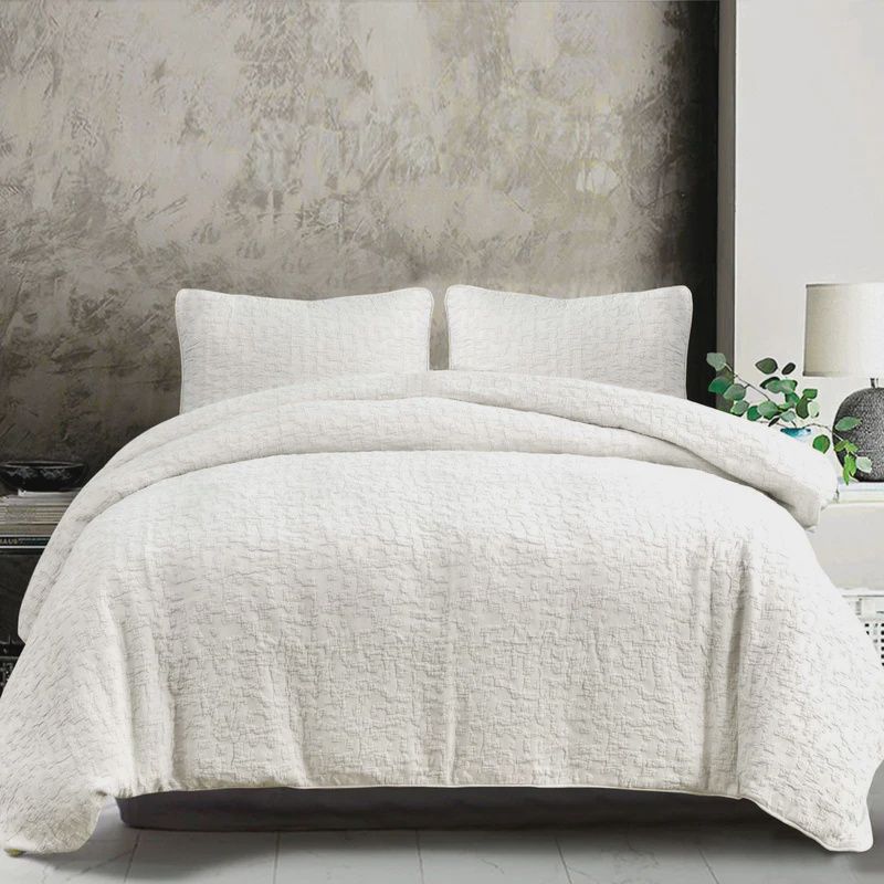 HE Porto Matelasse Duvet Cover SK 3pc