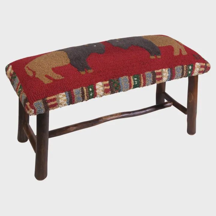 C4C Two Cinnamon Buffalo Bench