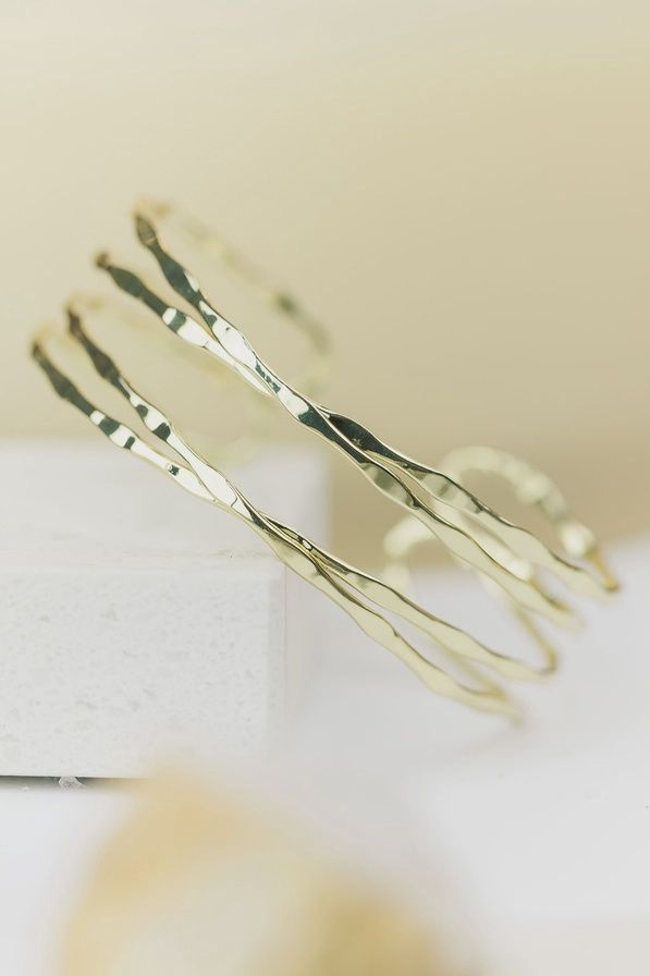 Textured Cuff Bracelet