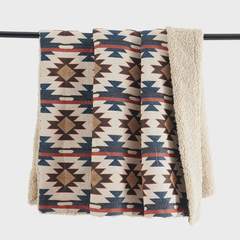 Mariella Chenille Teddy-Backed Throw 50x60