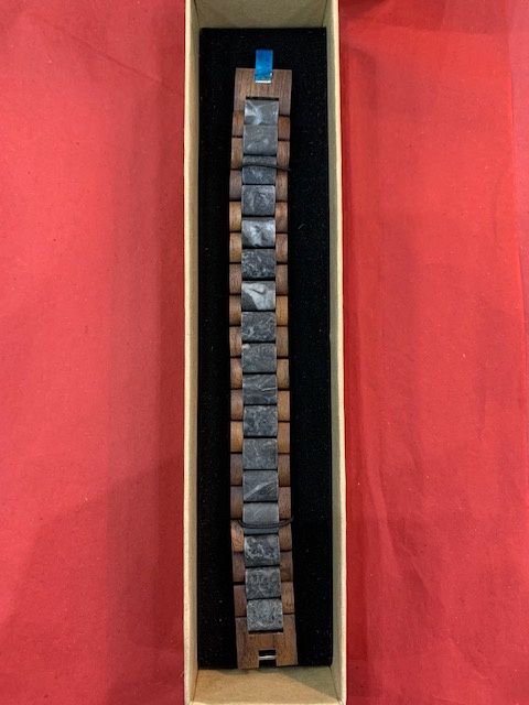 NW Men's Wooden Bracelet - Aconite