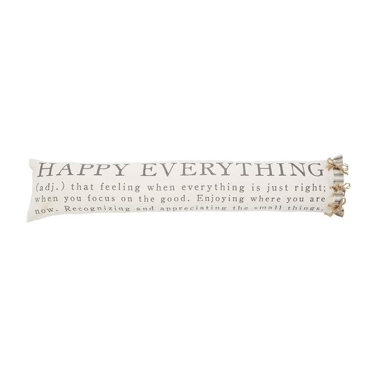 Happy Everything Definition Pillow