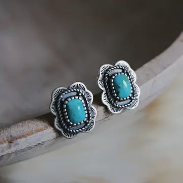 Asia Turquoise Earrings