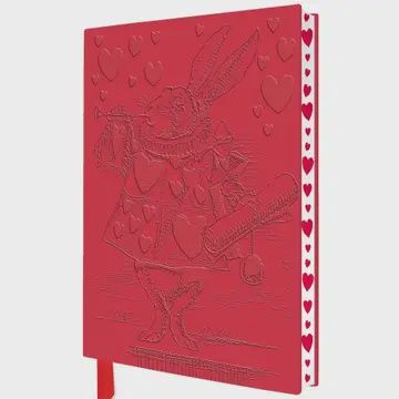 Artisan Art: Alice in Wonderland White Rabbit Journal