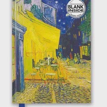 Vincent Van Gogh: Café Terrace Blank Journal