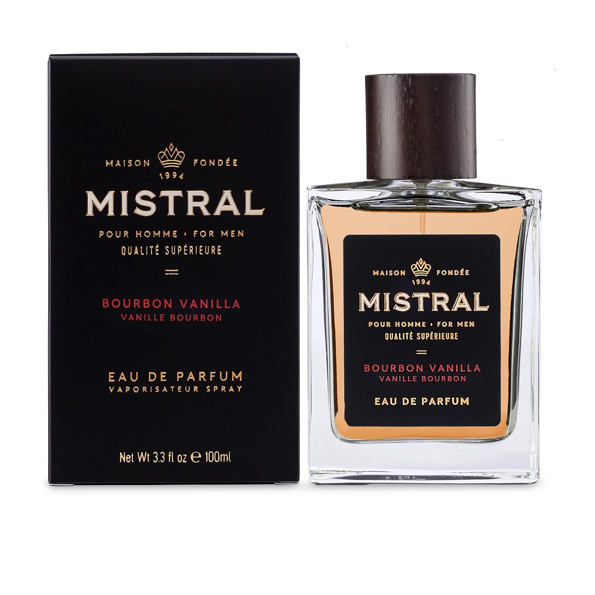 Mistral Men's Parfum Bourbon Vanilla 100ml